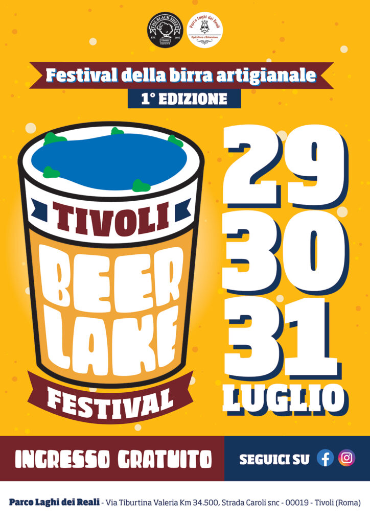 Al via la prima edizione del Tivoli Beer Lake Festival